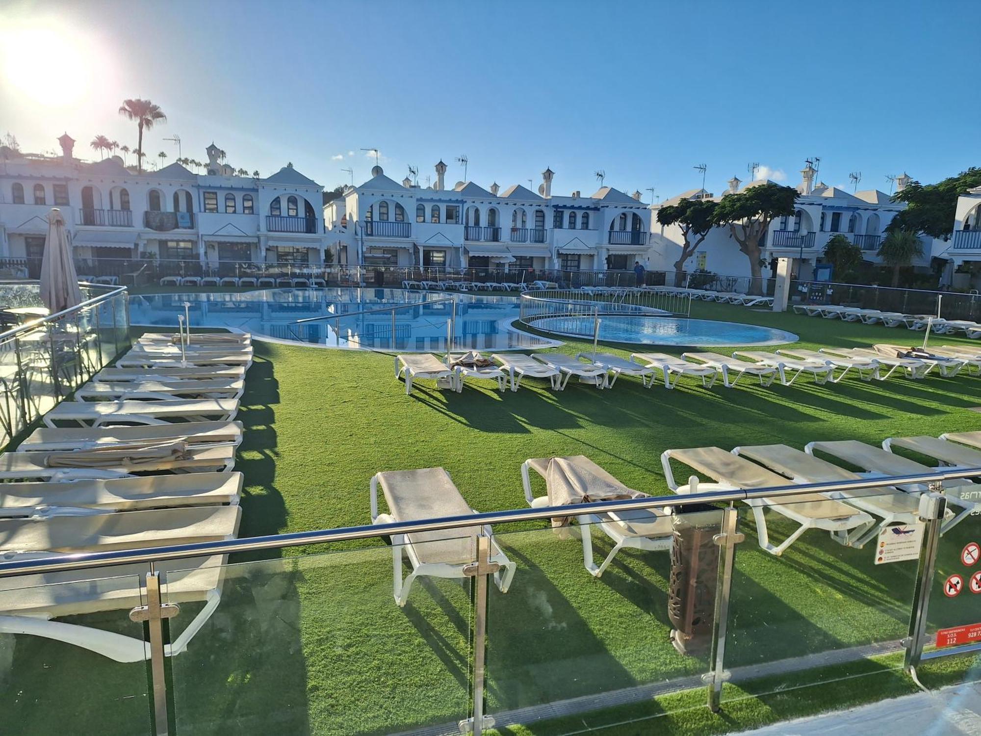 Poolfront Bungalow Playa del Inglés Eksteriør billede