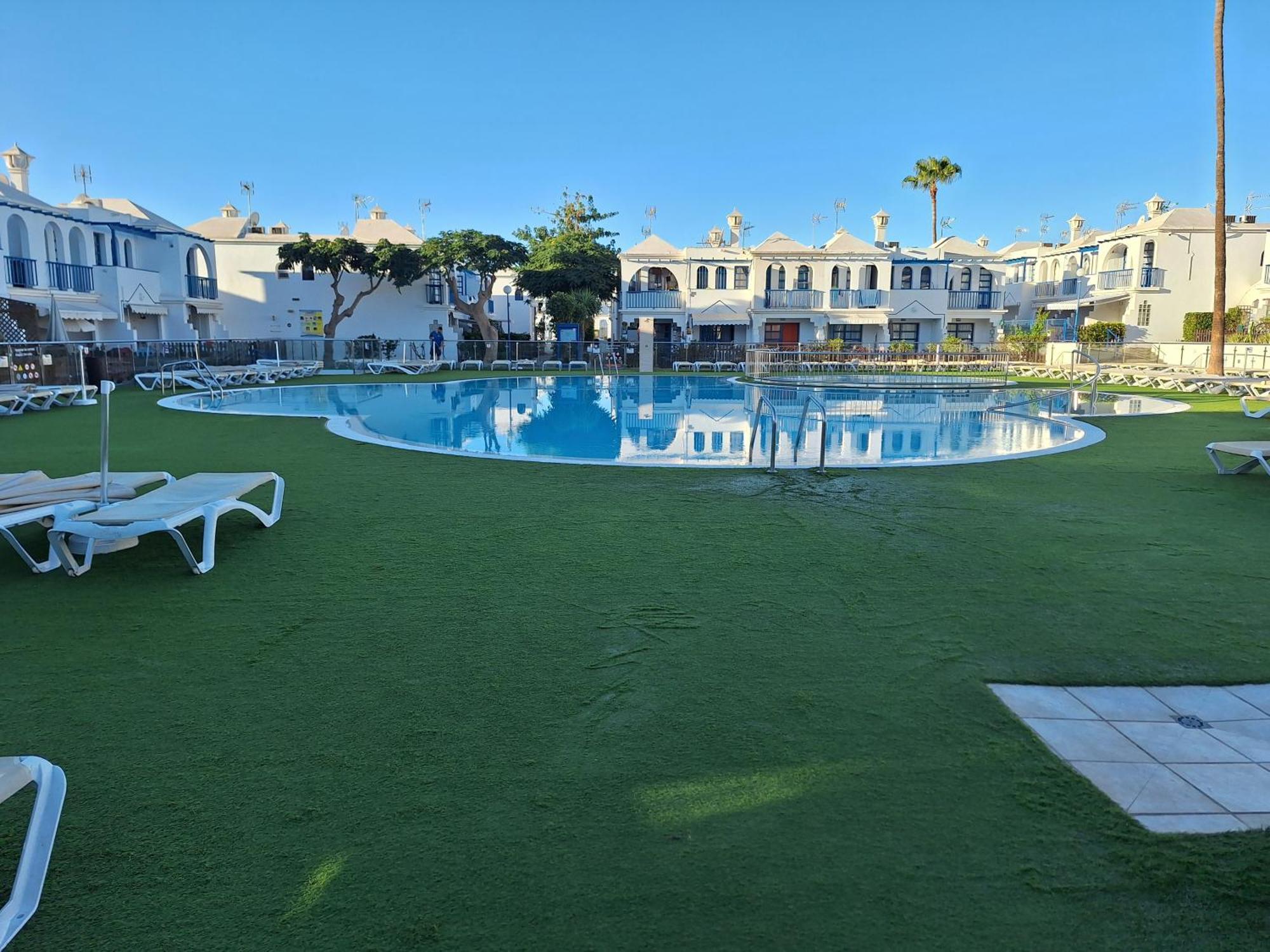 Poolfront Bungalow Playa del Inglés Eksteriør billede