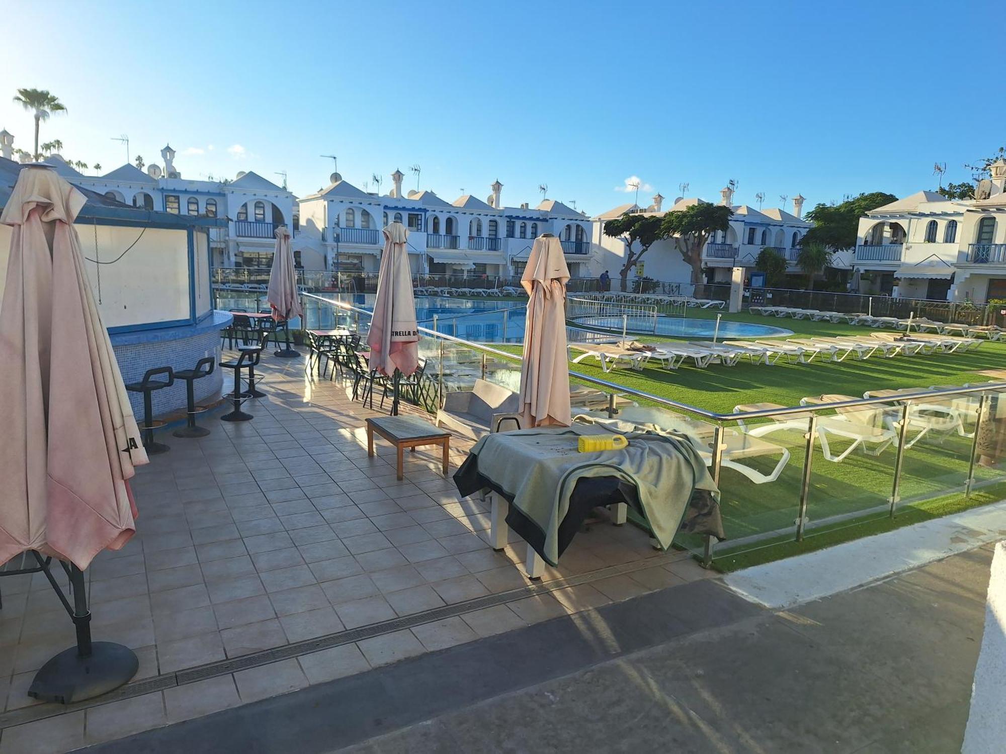 Poolfront Bungalow Playa del Inglés Eksteriør billede